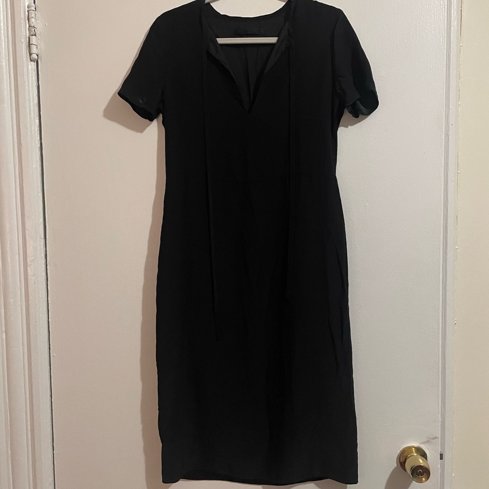 Silk shift dress